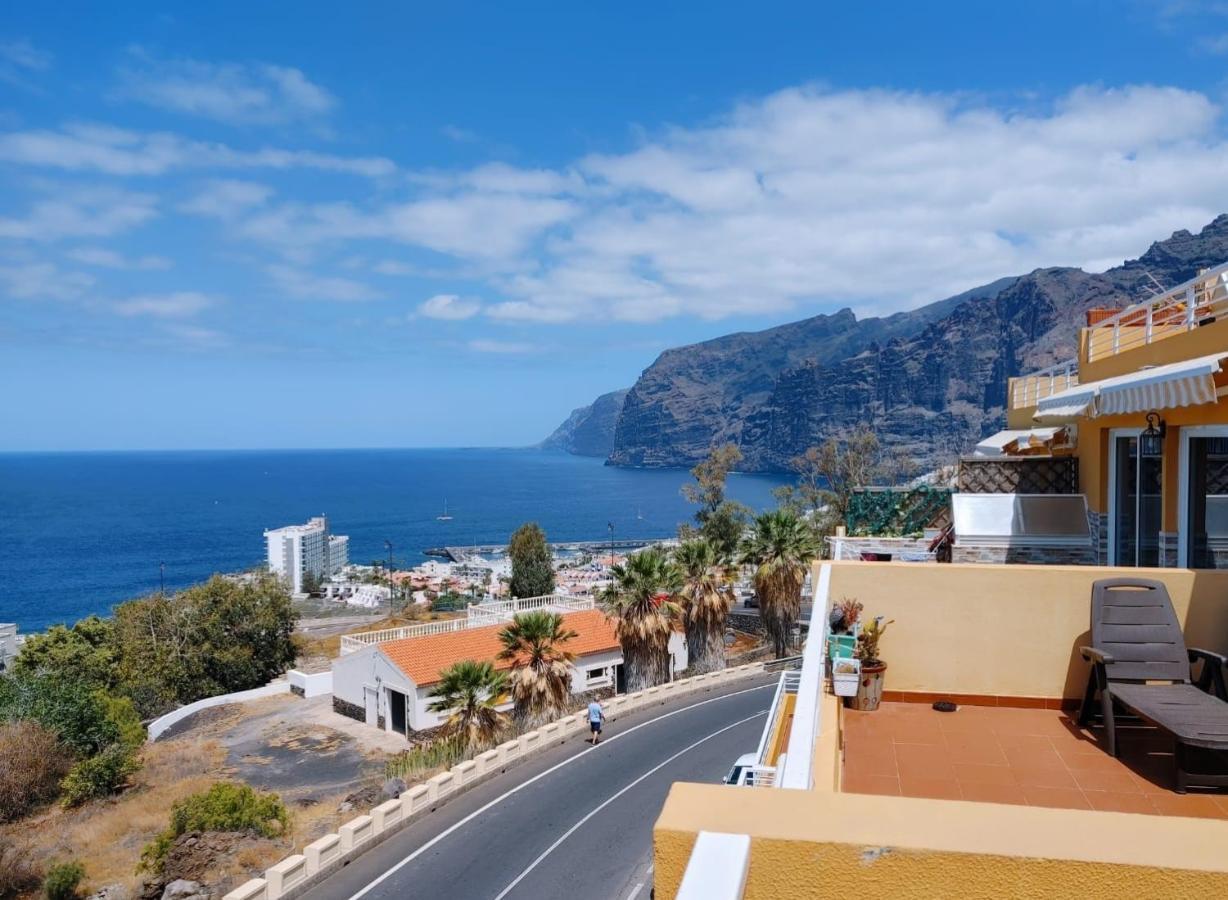 Apartamento Naranja, Incredible Ocean View Leilighet Puerto de Santiago  Eksteriør bilde