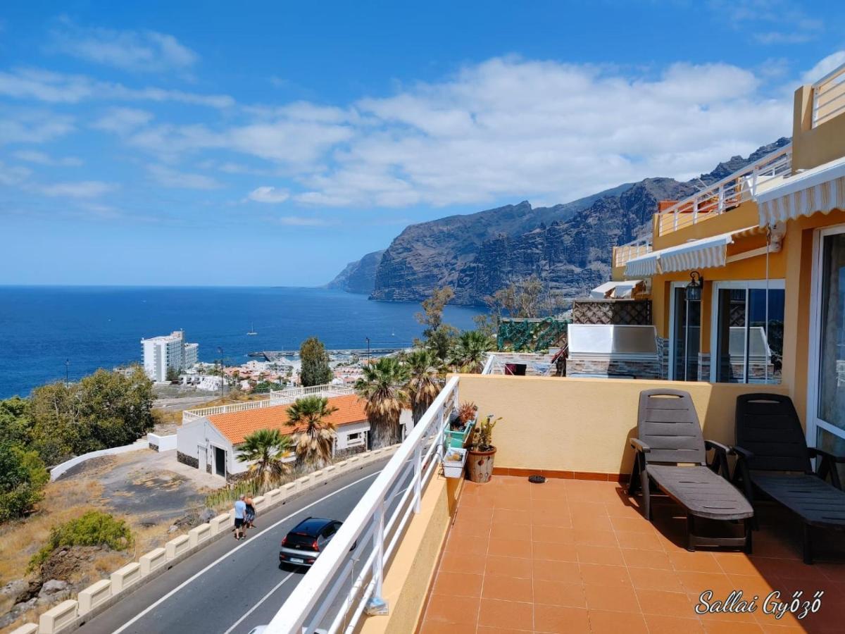 Apartamento Naranja, Incredible Ocean View Leilighet Puerto de Santiago  Eksteriør bilde