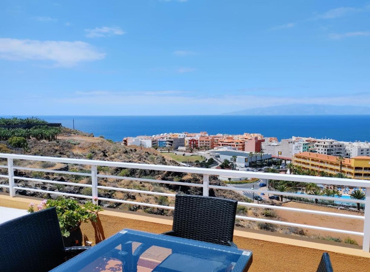 Apartamento Naranja, Incredible Ocean View Leilighet Puerto de Santiago  Eksteriør bilde